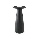 SIGOR Akku-Tischleuchte LED Nuflair 24cm nachtschwarz 2,2W Flex-Mood 2200K/2700K IP54 Ra85 USB-C dimmbar