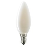 SIGOR 4,5W Kerze Filament matt E14 470lm 2700-2200K DimmToWarm LED Lampe C35