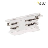 SLV 1001381 Mini-Verbinder für S-TRACK 3P.-Schiene elektrisch verkehrsweiss