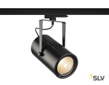 SLV 1002663 EURO SPOT TRACK DALI für Hochvolt-Stromschienen 3Phasen LED 3000K schwarz 40° inkl. 3 Phasen-Adapter