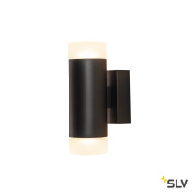 SLV 1002933 ASTINA UP/DOWN QPAR51 Wandaufbauleuchte schwarz