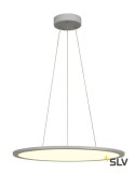 SLV 1003047 PANEL 60 DALI LED Pendelleuchten rund grau 4000K
