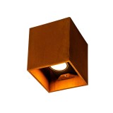 SLV 1004650 RUSTY UP/DOWN WL, Outdoor LED Wandleuchte eckig rost CCT switch 3000/4000K IP65