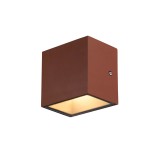 SLV 1005150 SITRA S, LED Outdoor Wandaufbauleuchte, rost farbend, CCT switch 3000/4000K IP65
