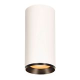 SLV 1005691 NUMINOS XL PHASE, Deckenaufbauleuchte weiß, schwarz 36W 2700K 36°