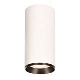 SLV 1005776 NUMINOS XL, Deckenaufbauleuchte weiß, schwarz 36W 4000K 60°