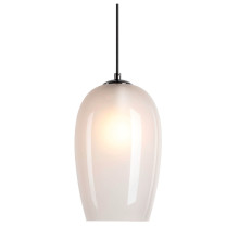 SLV 1006402 PANTILO OVAL PD, E27 Pendelleuchte, Hängelampe, weiß/chrom