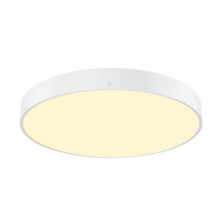 SLV 1007303 MEDO PRO 60, LED Wand-Deckenaufbauleuchte rund 3000/4000K, 39W, DALI, Touch, 110°, weiß