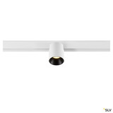SLV 1008961 FIX-IT!, 48V, DALI, rund, Surface mounted track, Spot, 3000K, 6.6 W, 36°, weiß / schwarz