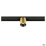 SLV 1008963 FIX-IT!, 48V, DALI, rund, Surface mounted track, Spot, 3000K, 6.6 W, 36°, gold / schwarz