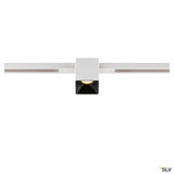 SLV 1008973 FIX-IT!, 48V, DALI, eckig, Standard track, Spot, 3000K, 6.6 W, 36°, weiß / schwarz