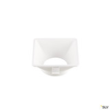 SLV 1008997 FIX-IT! Dekoeinsatz eckig weiß