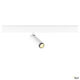 SLV 1009032 GRIP! S, 48V Spot, deep & recessed track, zylindrisch, 2000-3000K, 9.8 Watt, DALI, Dim-to-Warm, 29°, weiß / schwarz