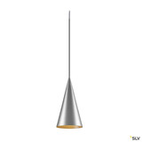 SLV 1009135 MAGICO 20, Pendelleuchte, E27, Pendellänge 180 cm, 1 x max. 10 W, aluminium