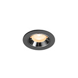 SLV 1009276 NUMINOS XS, Deckeneinbauleuchte schwarz/chrom 2700K 40°