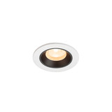 SLV 1009283 NUMINOS XS, Deckeneinbauleuchte weiß/schwarz 2700K 40°