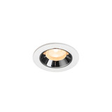 SLV 1009285 NUMINOS XS, Deckeneinbauleuchte weiß/chrom 2700K 40°