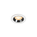 SLV 1009288 NUMINOS XS, Deckeneinbauleuchte weiß/chrom 2700K 55°