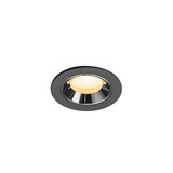 SLV 1009291 NUMINOS XS, Deckeneinbauleuchte schwarz/chrom 3000K 20°