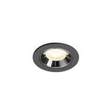 SLV 1009315 NUMINOS XS, Deckeneinbauleuchte schwarz/chrom 4000K 55°