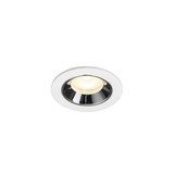 SLV 1009324 NUMINOS XS, Deckeneinbauleuchte weiß/chrom 4000K 55°