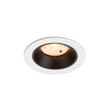 SLV 1009448 NUMINOS S, Deckeneinbauleuchte weiß/schwarz 2700K 55°