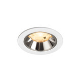 SLV 1009462 NUMINOS S, Deckeneinbauleuchte weiß/chrom 3000K 20°