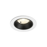 SLV 1009481 NUMINOS S, Deckeneinbauleuchte weiß/schwarz 4000K 40°