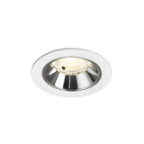 SLV 1009483 NUMINOS S, Deckeneinbauleuchte weiß/chrom 4000K 40°