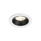 SLV 1009484 NUMINOS S, Deckeneinbauleuchte weiß/schwarz 4000K 55°