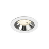SLV 1009486 NUMINOS S, Deckeneinbauleuchte weiß/chrom 4000K 55°