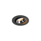 SLV 1009495 NUMINOS MOVE S, Deckeneinbauleuchte schwarz/chrom 2700K 55°