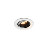 SLV 1009496 NUMINOS MOVE S, Deckeneinbauleuchte weiß/schwarz 2700K 20°
