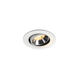 SLV 1009516 NUMINOS MOVE S, Deckeneinbauleuchte weiß/chrom 3000K 20°