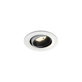 SLV 1009532 NUMINOS MOVE S, Deckeneinbauleuchte weiß/schwarz 4000K 20°