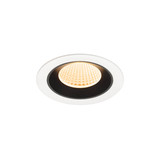 SLV 1009607 NUMINOS M, Deckeneinbauleuchte weiß/schwarz 2700K 40°