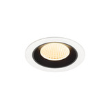 SLV 1009625 NUMINOS M, Deckeneinbauleuchte weiß/schwarz 3000K 40°