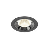 SLV 1009633 NUMINOS M, Deckeneinbauleuchte schwarz/chrom 4000K 20°