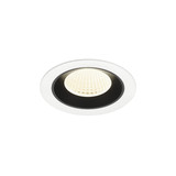 SLV 1009643 NUMINOS M, Deckeneinbauleuchte weiß/schwarz 4000K 40°