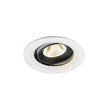 SLV 1009694 NUMINOS MOVE M, Deckeneinbauleuchte weiß/schwarz 4000K 20°