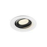 SLV 1009700 NUMINOS MOVE M, Deckeneinbauleuchte weiß/schwarz 4000K 55°