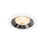 SLV 1009770 NUMINOS L, Deckeneinbauleuchte weiß/chrom 2700K 40°