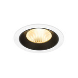 SLV 1009786 NUMINOS L, Deckeneinbauleuchte weiß/schwarz 3000K 40°