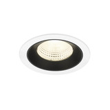 SLV 1009807 NUMINOS L, Deckeneinbauleuchte weiß/schwarz 4000K 55°