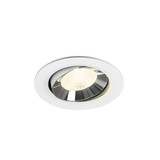 SLV 1009860 NUMINOS MOVE L, Deckeneinbauleuchte weiß/chrom 4000K 40°