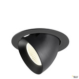 SLV 1009903 NUMINOS® GIMBLE XL, Deckeneinbauleuchte,, 4000 K, 40°, schwarz