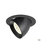 SLV 1009906 NUMINOS® GIMBLE XL, Deckeneinbauleuchte,, 4000 K, 55°, schwarz