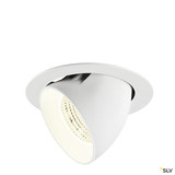 SLV 1009916 NUMINOS® GIMBLE XL, Deckeneinbauleuchte,, 4000 K, 55°, weiß