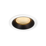 SLV 1009951 NUMINOS XL, Deckeneinbauleuchte weiß/schwarz 3000K 55°