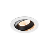 SLV 1009984 NUMINOS MOVE XL, Deckeneinbauleuchte weiß/schwarz 2700K 40°